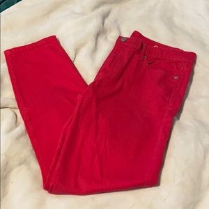 Hot pink GAP jeans